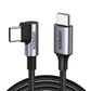 [CLEARANCE] UGREEN 60W PD Type C to Angled USB C Fast Charging Cable for Smartphones and Tablets (0.5 Meter) | 5012