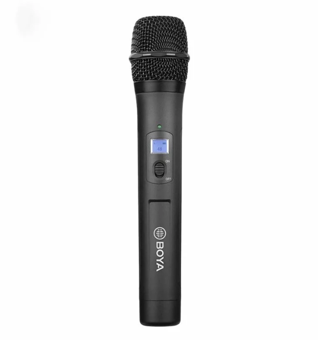 Boya BY-WM8 Pro K3 UHF Wireless Mic with One Receiver and One Handheld Microphone