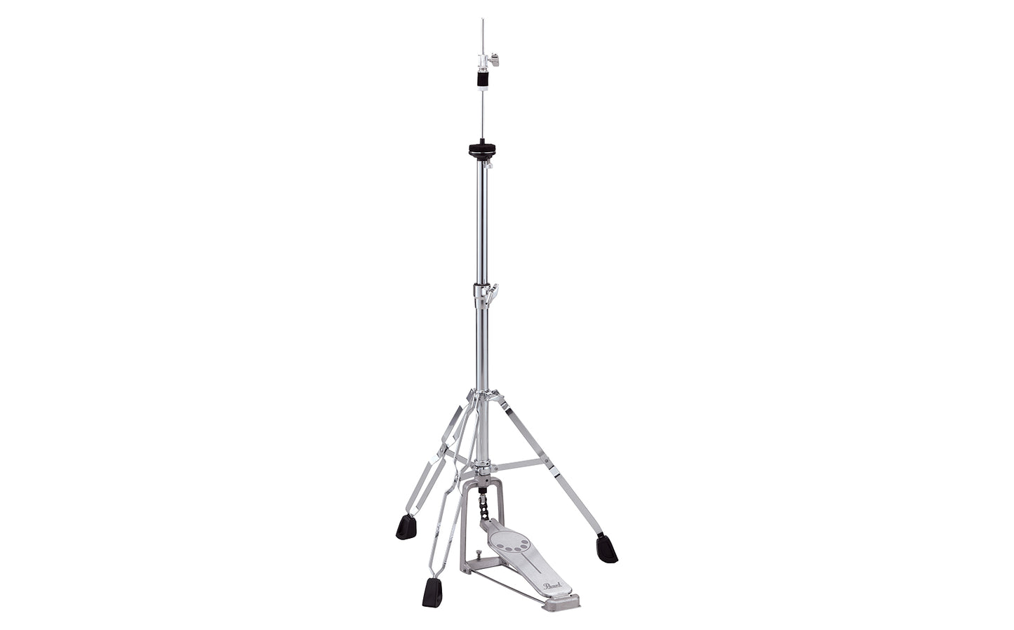 Pearl H830 Longboard Hi-Hat Cymbal Stand Double Braced Lightweight with Clutch Chain Drive Swiveling Legs