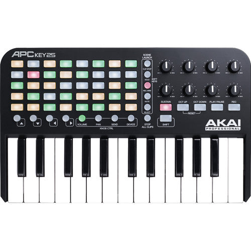 Akai Professional APC Key 25- Ableton Live Controller with Keyboard