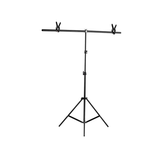 PxeL LS-BD20X20T 6.5 X 6.5Feet T-shaped Backdrop Stand for Studios, Photography, Video Shoots