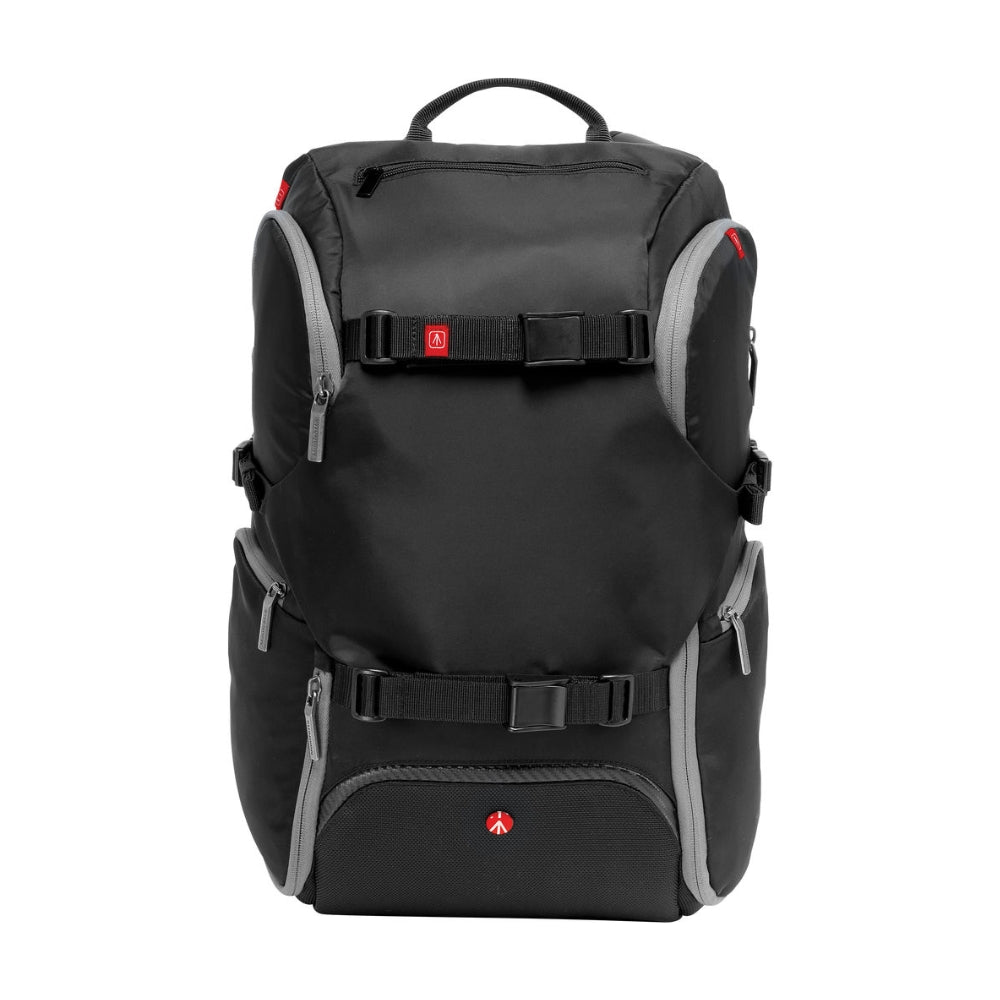 [CLEARANCE] Manfrotto MB MA TRV Advanced Travel Camera and Laptop Backpack with Tripod Compartment, Interchangeable Dividers, Accessory Pockets for Lens, Flash & Other Photography Accessories