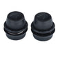 Fender F Strap Locks Security Buttons for Electric and Acoustic Guitar or Bass (Black, Silver)