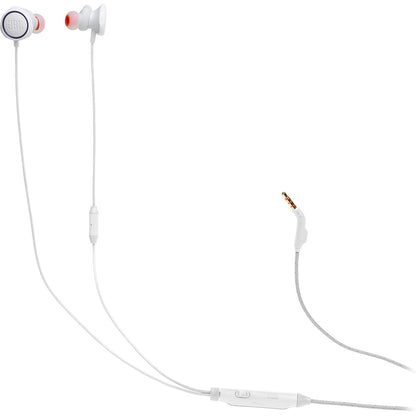 JBL Quantum 50 Wired In-Ear Gaming Headphones with Volume Slider and In-line Mic for Gaming Livestream