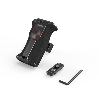SmallRig Rotating NATO Handle (Left Side) 5kg Load Capacity with 360-degree Adjustment Multiple Thread Holes Magnetic Spanner | Model - 3260