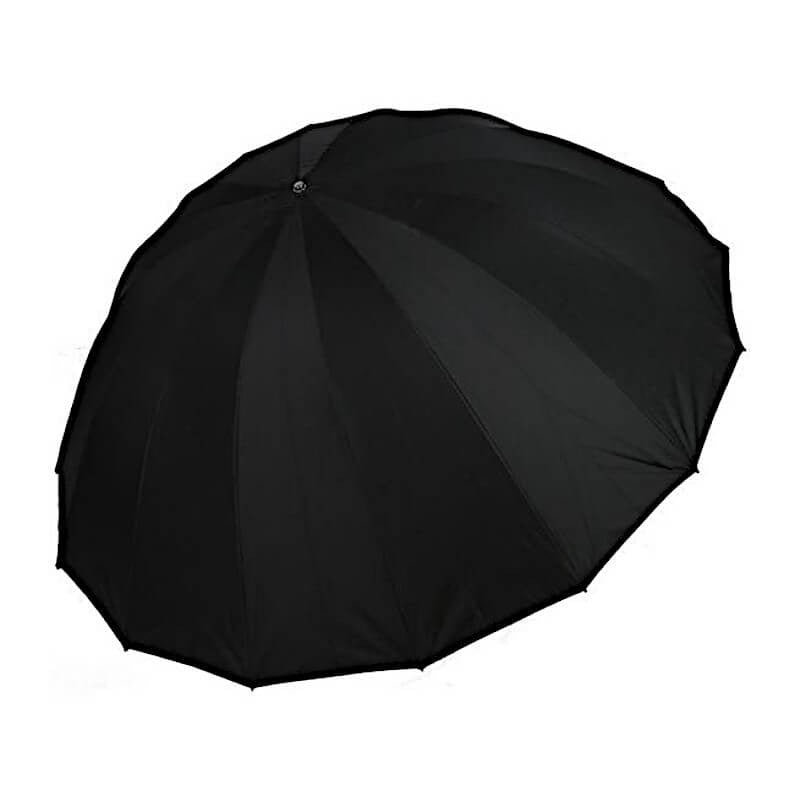 Godox UB-L3 150cm / 185cm Reflector Umbrella Black Exterior Silver Interior for Studio Flash Photography Snappy Contrast