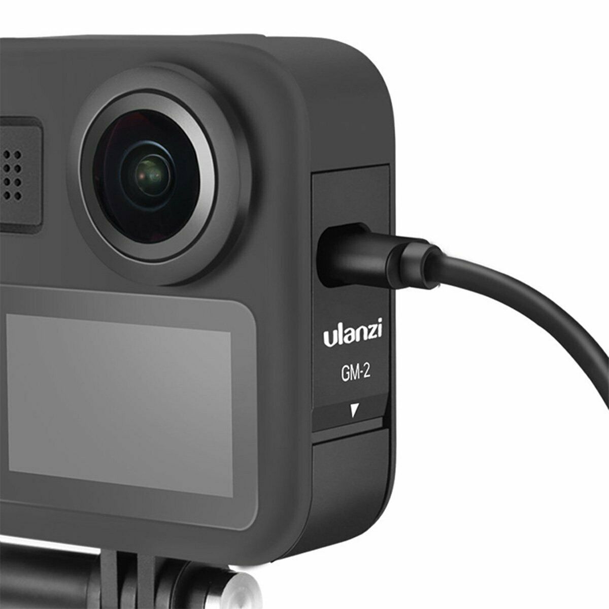 Ulanzi 1927 GM-2 GoPro Max Battery Cover Detachable Battery Lid Type-C  Charging Port for GoPro Max Accessories