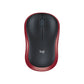 Logitech M185 2.4GHz Wireless USB Optical Mouse with 1000 DPI, Nano Receiver, 12 Months Battery Life, and Power Switch (Blue, Red, Black)