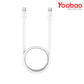 Yoobao 1.2m USB Type C to Lightning PD Power Delivery Fast Charging Cable (White) | YB-482PD