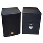[CLEARANCE] KEVLER KR-312 12" 650W 2-Way Bass Reflex Passive Karaoke Loudspeaker (PAIR) with Banana-Type Audio Input Plugs, 4 Layer Voice Coil Woofer for Vocal and Bass Sound Reinforcement and Built-In Pole and Ceiling Bracket Mounting Ports