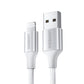 [CLEARANCE] UGREEN USB-A Male to Lightning Male 480Mbps Data Syncing & Charging Cable with Aluminum Braided Case for Smartphones & Tablets (2M) | 6016