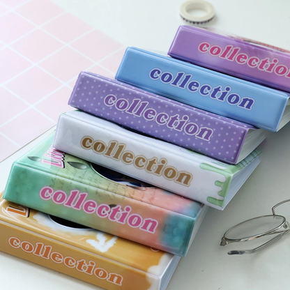 [CLEARANCE] Pikxi Photo Album 192 Pockets for Fujifilm Instax Mini Instant Camera Black Picture Storage (Purple, White, Yellow, Blue, Pink, Rainbow)