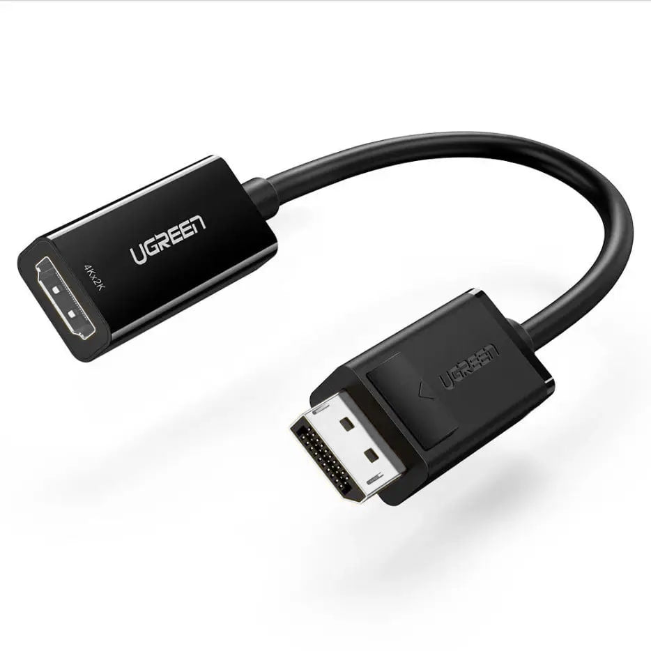 UGREEN 3D 4K 60Hz DisplayPort DP Male to HDMI Female Cable Converter Unidirectional Adapter for PC Computer Laptops | 70694