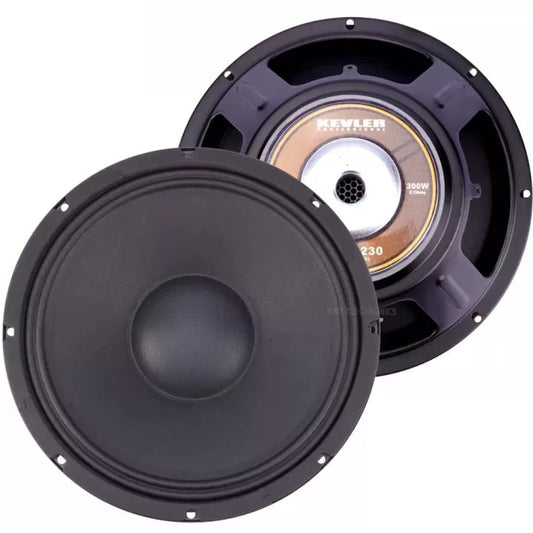 KEVLER KPA Series 12" Diameter Instrument Speakers with 43Hz-4.5KHz Frequency Response, Max 8Ohms Impedance, 97dB Sensitivity Level and 2" Voice Coil (2022 Model) (300W)
