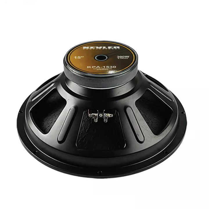 KEVLER KPA Series 15" Diameter Instrument Speakers with 43Hz-4.5KHz Frequency Response, Max 8Ohms Impedance, 97dB Sensitivity Level and 2" Voice Coil (2022 Model) (300W and 500W)