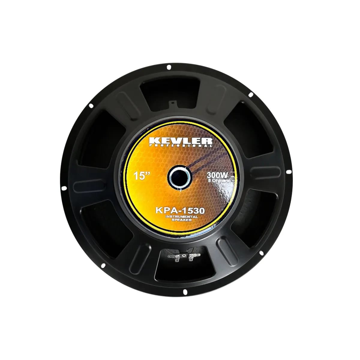 KEVLER KPA Series 15" Diameter Instrument Speakers with 43Hz-4.5KHz Frequency Response, Max 8Ohms Impedance, 97dB Sensitivity Level and 2" Voice Coil (2022 Model) (300W and 500W)