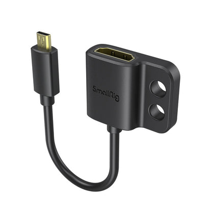 SmallRig 3021 Ultra Slim 4K High Quality HDMI Adapter Cable HDMI Type-A (Female) MICRO HDMI Type-D (Male)