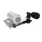 Boya BY-C01 Aluminium Alloy Universal Bracket Additional Cold-shoe and 1/4" Screw Mount for Microphone Camcorder Flash LED Light