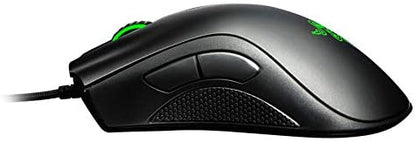 Razer DeathAdder Essential Gaming Mouse: 6400 DPI Optical Sensor - 5 Programmable Buttons - Mechanical Switches - Rubber Side Grips - Classic Black