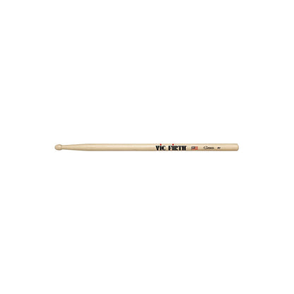 Vic Firth MS1 Corpsmaster Marching Snare Sticks Full Oval Tip and Short Taper for Drums and Cymbals