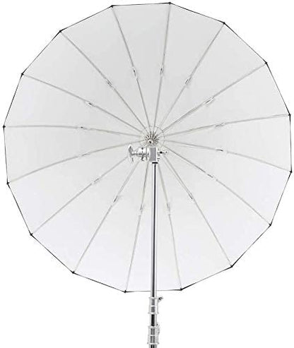 Godox UB-130W 51" White and Black Parabolic Umbrella Reflector for Photography Lighting
