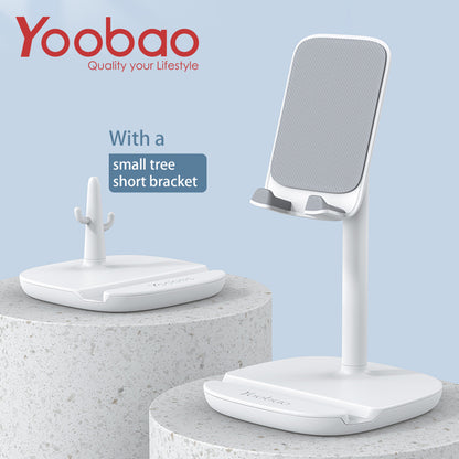 Yoobao B1 Desktop Phone and Tablet Stand Holder for All Smartphones and Tablets (Black, White)