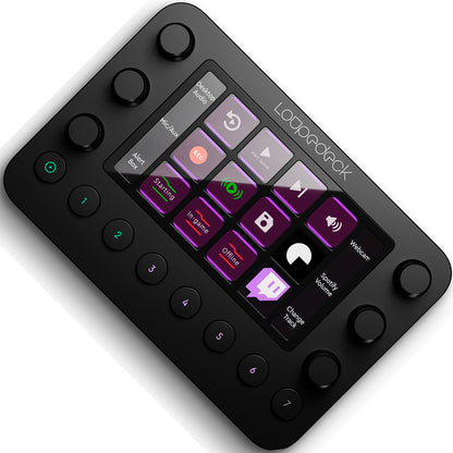 Loupedeck Live USB Type-C Live Streaming and Editing Console with Touchscreen LCD for Content Creators, Streamers, Photo and Video Editors