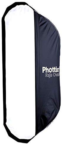 Phottix Raja Oval Quick Folding Softbox 50x120cm or 20x47 Inches