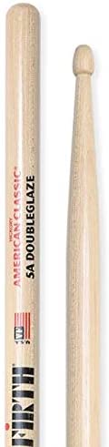 Vic Firth American Classic 5A Hickory Wood Drumsticks (Pair) Drum Sticks for Drums and Percussion (Multiple Styles Available)