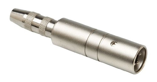 Hosa Technology MIT-129 Hi-Z to Low-Z Microphone Transmformer with 1/4" Phone Female to XLR Male