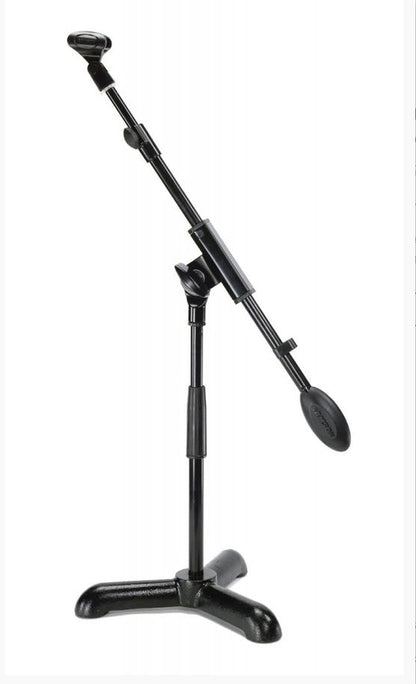 Samson MB1 Heavy Duty Mini Boom Stand with Adjustable Height for Miking Kick Drums and Speaker Cabinets