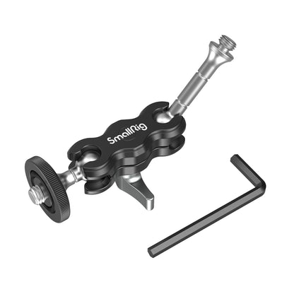 SmallRig Mini Magic Arm with Aluminum and Stainless Universal Dual Ball Heads 1/4"-20 Screws 3238