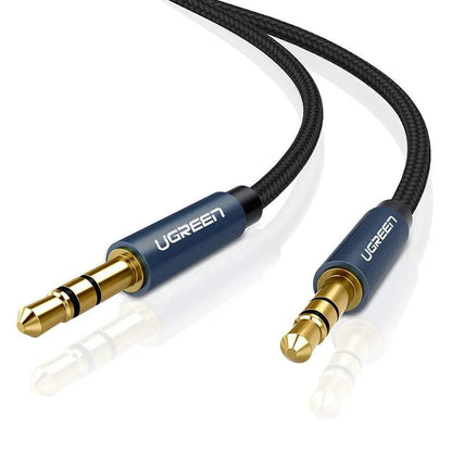[CLEARANCE] UGREEN 2 Meters 3.5mm TRS Male to Male Audio Cable for Mobile Phone, Tablet, PC, Laptop Computer, MP3 Player, Speakers, Amplifiers, and Soundbars | 10687