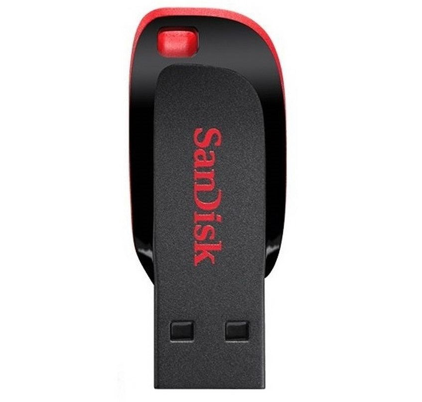 SanDisk Cruzer Blade 32GB USB 2.0 Flash Drive (BLACK, PINK, GREEN, BLUE)