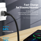 Vention USB-C to USB 2.0-A Cotton Braided Fast Charging Cable 480Mbps (COFH) Gray Aluminum (Available in Different Lenghts)