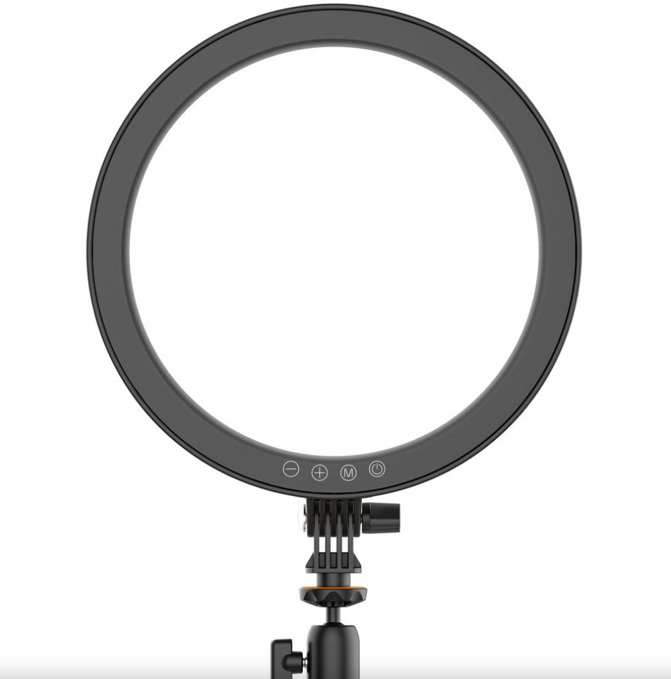 Vijim by Ulanzi K13 Portable 10" LED Key Light with 360 Degree Round Panel and up to 5800K Color Temperature for Photo, Video, Makeup, Vlog Lighting