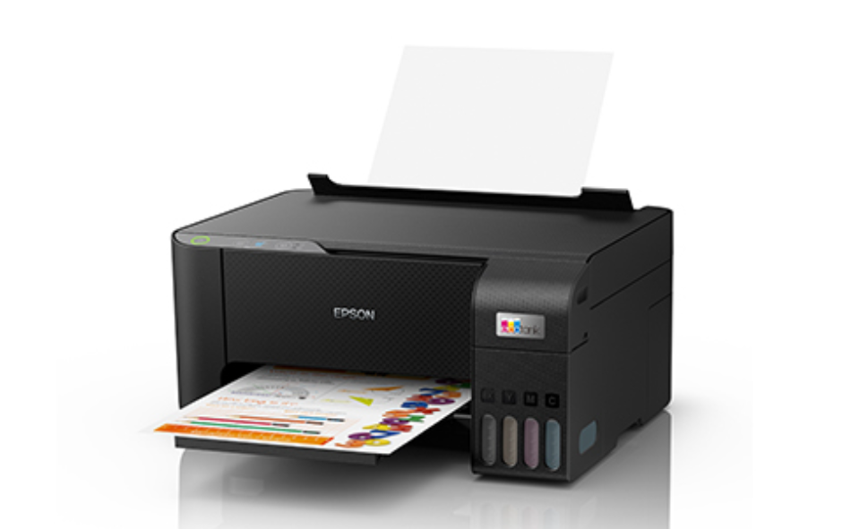 Epson L3210 3-in-1 Multifunctional EcoTank Printer with Epson Heat-Free Technology for Printing, Scanning and Copying