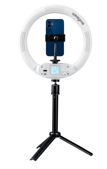 [CLEARANCE] Viltrox WE-9 2500k- 8500k LED Light with 29 Lighting Effects and Wireless Bluetooth Phone App Support Good for Tiktok, Livestream and Zoom