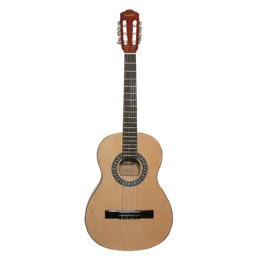 Fernando CG100 18 Fret 6 String Classical Acoustic Guitar with 34-Inch 2/4 Size with Nylon Strings, Linden Body and Chrome Machine Heads for Musicians