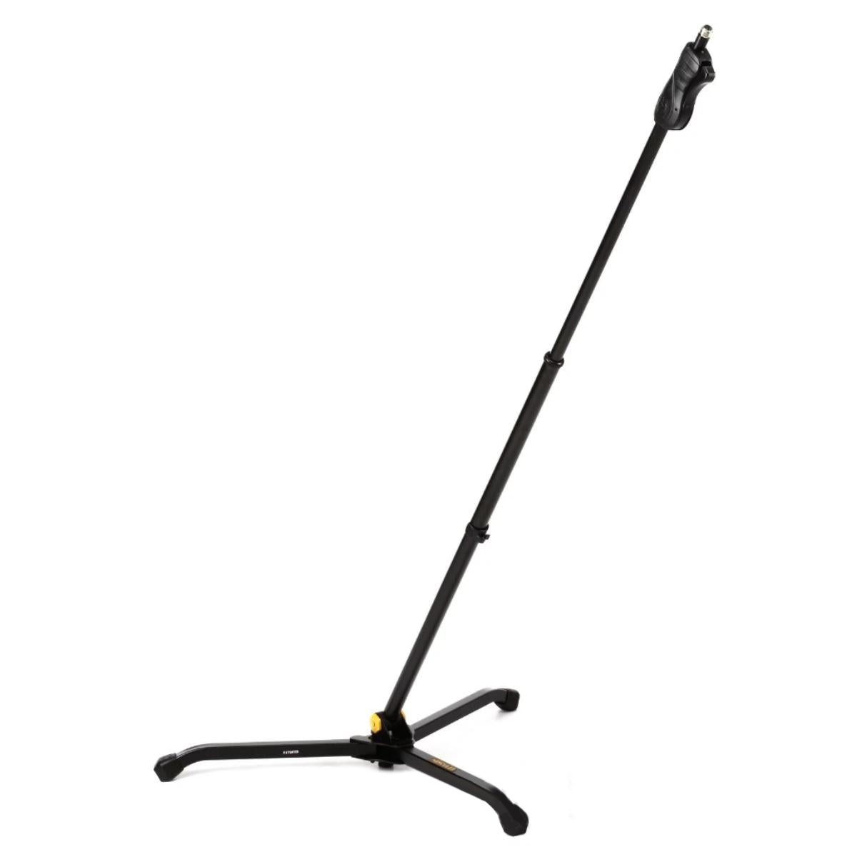 Hercules Quick-N-EZ 66-Inch Transformer Microphone Stand with Clip, Tilt & Height Adjustment, Wide Tripod Base | MS401B