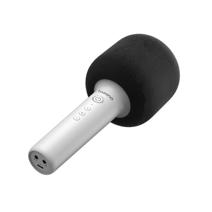 [CLEARANCE] Maono MKP100 Portable Hi-Fi Handheld Karaoke Microphone with Bluetooth, 20m Range Operation, Button Controls and Light Indicator