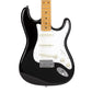 SX FST57+ 6-String Electric Guitar Vintage Style Stratocaster with 21 Frets, SSS Pickup, 3-Way Switching, Glossy Finish (Black)