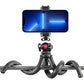Ulanzi FT-01 Flexible Mini Octopus Camera Tripod with 1/4" Bolt, Phone Clip, and Cold Shoe Mount for Photography and Videography
