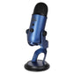 Blue Yeti  USB Microphone Omnidirectional Cardioid Desktop Mic for Podcasts, Live Streaming, ASMR and more (Black, Blue, and Silver)