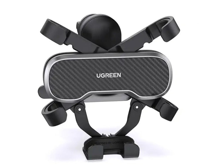 UGREEN 5 Contact Point Air Vent Mounted Hands Free Phone Holder with Gravity Clamp for Smartphones | 80871