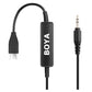 Boya 35C-USB-C 3.5mm to USB Type-C Connector Audio Microphone Cable Adapter for Android Smartphone