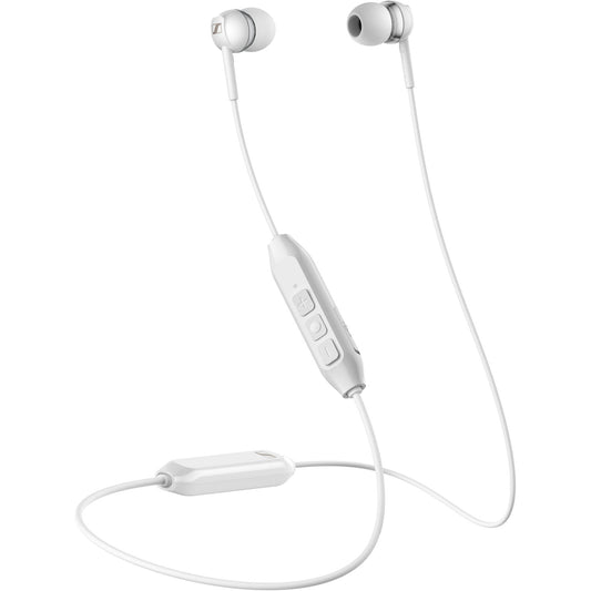Sennheiser CX 150BT White Wireless In-Ear Headphones 10h Playback Bluetooth 5.0 with Microphone Hands-Free Calls Two Device Connectivity