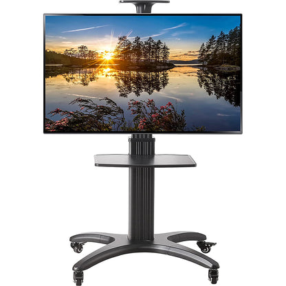 [CLEARANCE] NB North Bayou AVF 32"- 65" with 35Kg Max Payload Mobile TV Cart with Wheels and Mount Support and Wheels for LCD LED Flat Screen TV Television | AVF1500