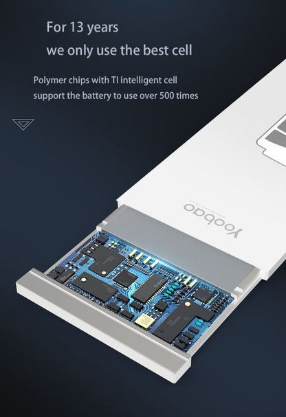Yoobao YB-IP6S 2500mAh / 2200mAh Advanced Battery Replacement for iPhone 6S Smartphone with Overall Battery Protection
