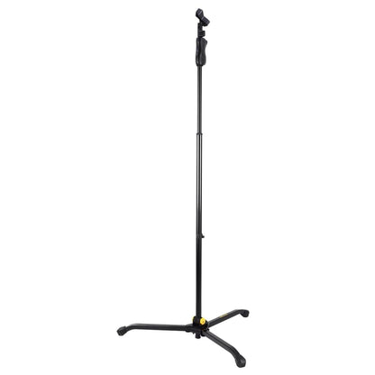 Hercules Quick-N-EZ 66-Inch Transformer Microphone Stand with Clip, Tilt & Height Adjustment, Wide Tripod Base | MS401B